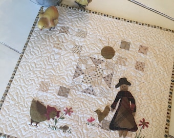 Farmgirl & Laverne Quilt Pattern - INSTANT DOWNLOAD