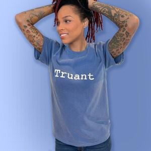 Truant Tee in Blue, House of Leaves,