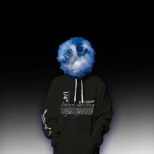The Quarter Inch Hoodie, Extra Thick, Pullover, House of Leaves, Unisex, Mark Z. Danielewski
