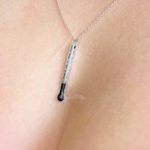 Fuit Ilium Necklace, Sterling Silver Necklace, House of Leaves