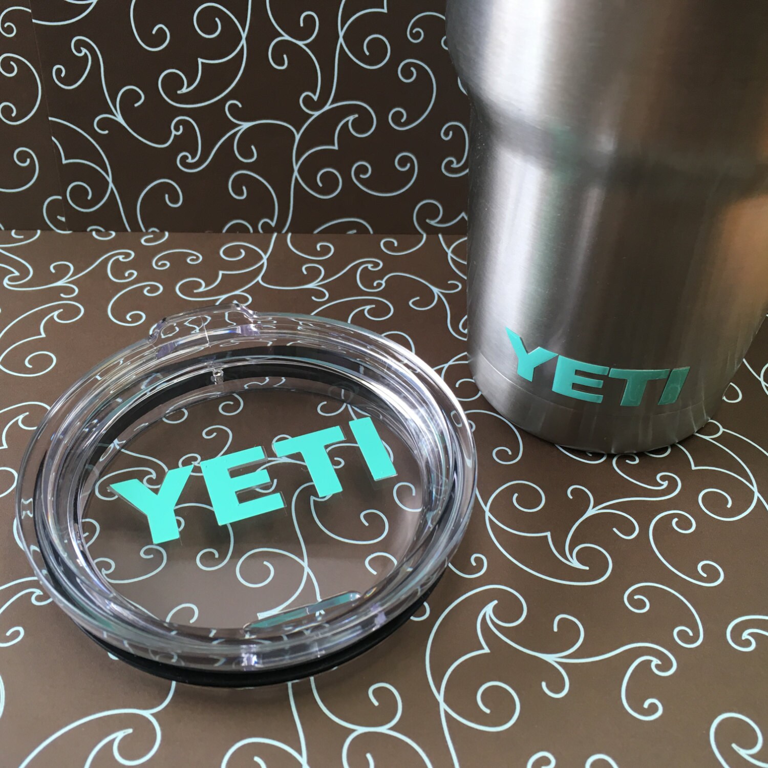 30 oz. Yeti Lid and Cup Decal Yeti Decal Yeti Decal for Etsy