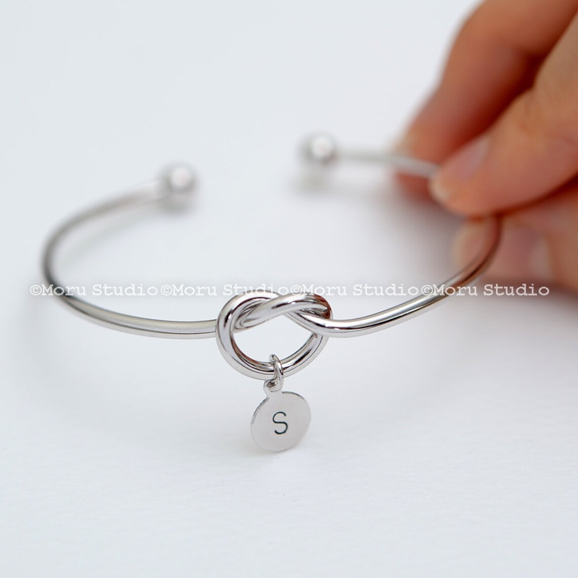 Choice Of All 4/6/8pcs Bracciali Per Damigelle Con Nodo Dell'amore, Gioielli Regalo Per Matrimonio, Con Card Dedica - 2