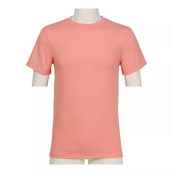 Cotton Feel 95 Polyester Tshirts Not See Thru Good Quality Etsy