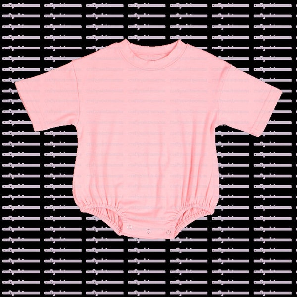 Sublimation (BLANK) Soft Cotton (like) Tshirt Rompers (0/3 to 2t/3t)