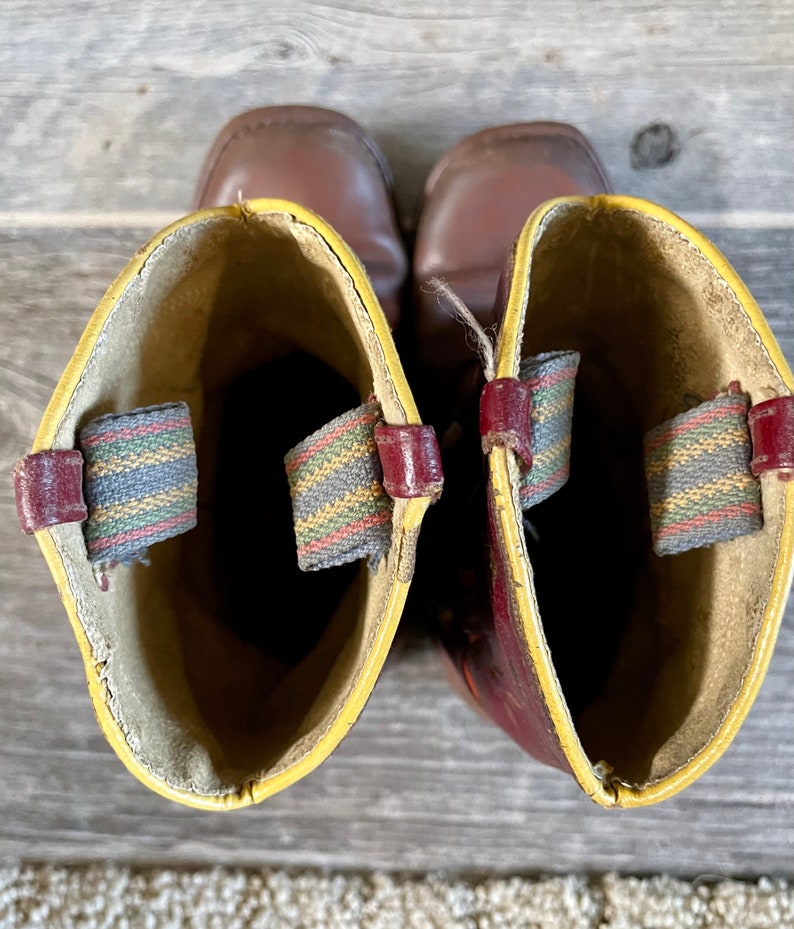 Vintage Kids PeeWee Cowboy Boots, circa 1950s image 6