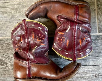 Vintage Kid’s PeeWee Cowboy Boots, circa 1950’s