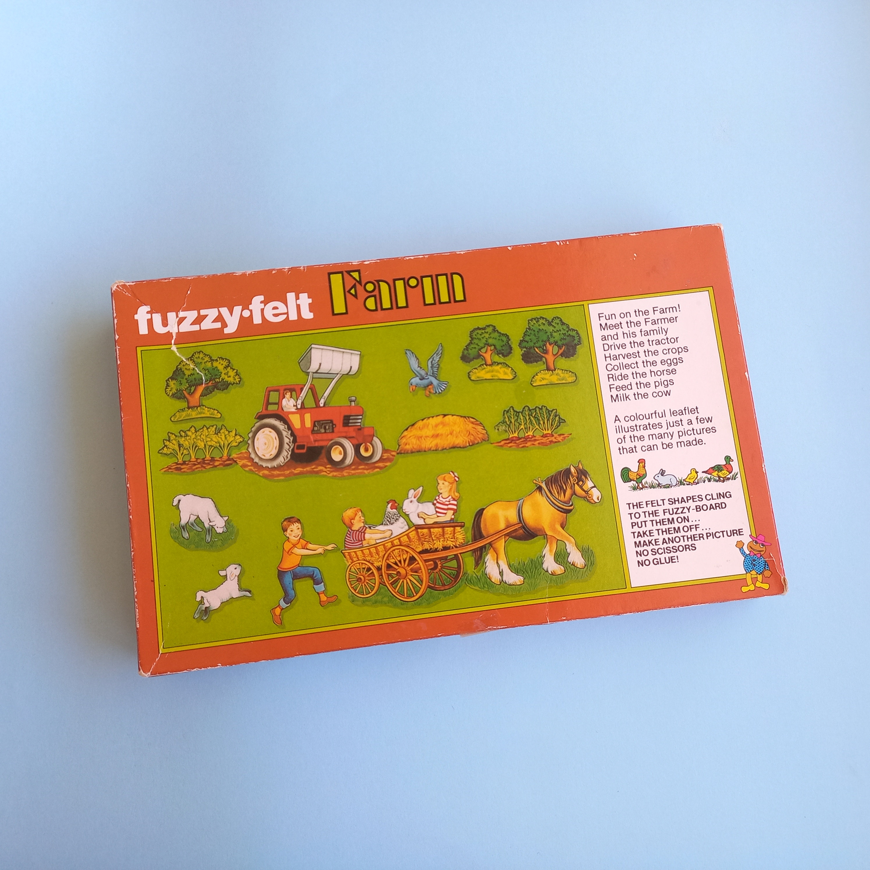 Fuzzy felt animals hotsell