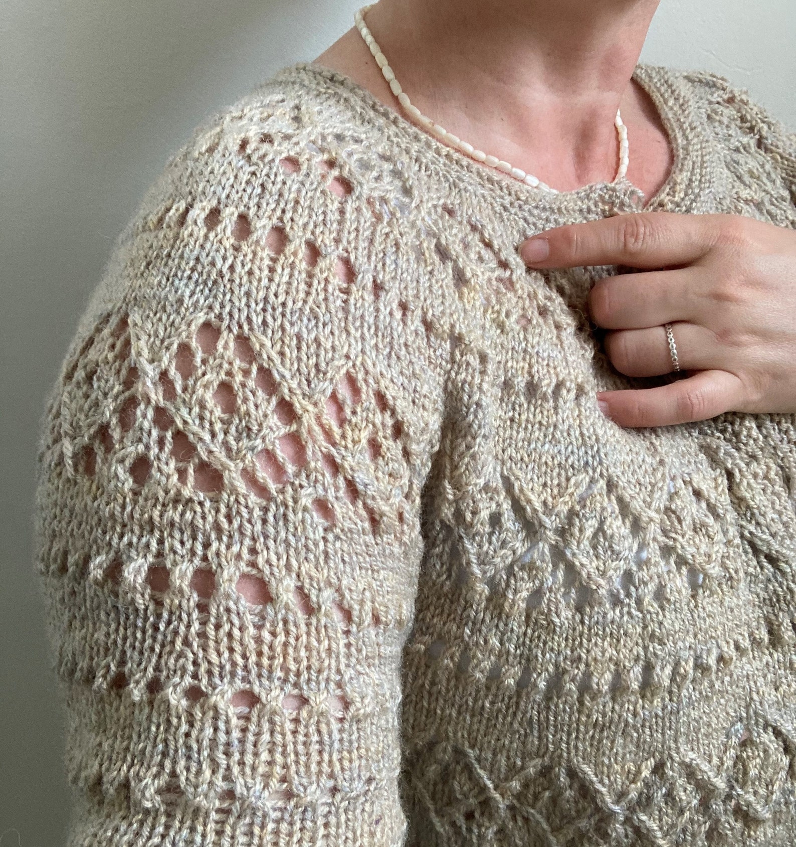 PDF Pattern Download knitting pattern Posy Circular Lace Etsy