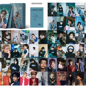 BTS V 55 Pcs Lomo Card - Etsy