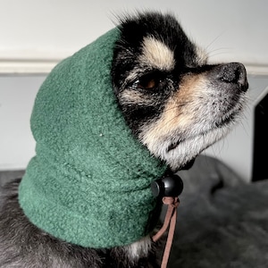 Chihuahua fleece hat /dog snood/dog hat