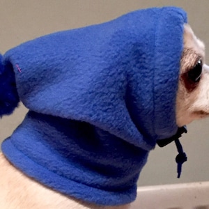 Chihuahua pom pom hat /dog snood/dog hat