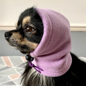 Chihuahua fleece hat /dog snood/dog hat