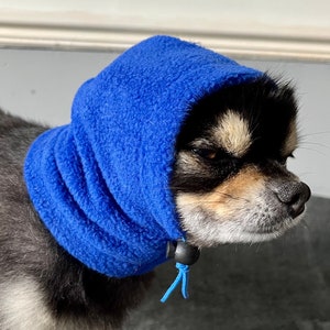 Chihuahua fleece hat /dog snood/dog hat