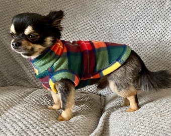 chihuahua fleece housecoat