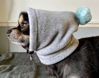 Chihuahua pom pom hat /dog snood/dog hat