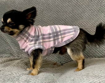 Chihuahua Mantel / Chihuahua Fleece Hausmantel / Pullover