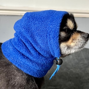 Chihuahua fleece hat /dog snood/dog hat