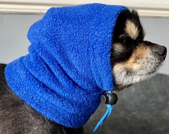 Chihuahua fleece hat /dog snood/dog hat