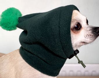 Chihuahua Bommelmütze /Hund Snood/Hundemütze