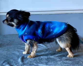 Chihuahua coat /chihuahua fleece housecoat/ jumper