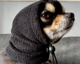 Chihuahua fleece hat /dog snood/dog hat