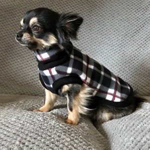 chihuahua fleece housecoat