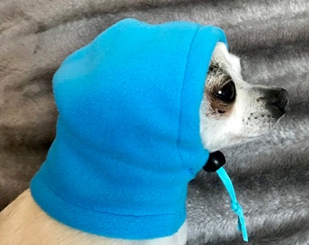 Chihuahua fleece hat /dog snood/dog hat