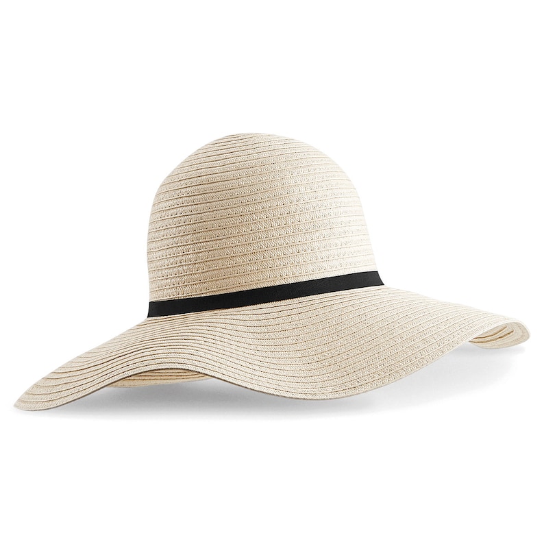 Personalised sun hat, Honeymoon sun hat, Bride beach hat, Straw hat, Mrs floppy hat, Beach wear Hen party hat image 7
