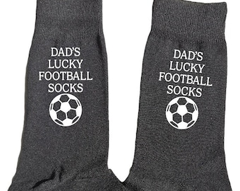 Lucky Football Socks, Novelty Birthday Christmas Gift, Dad, Grandad, Brother