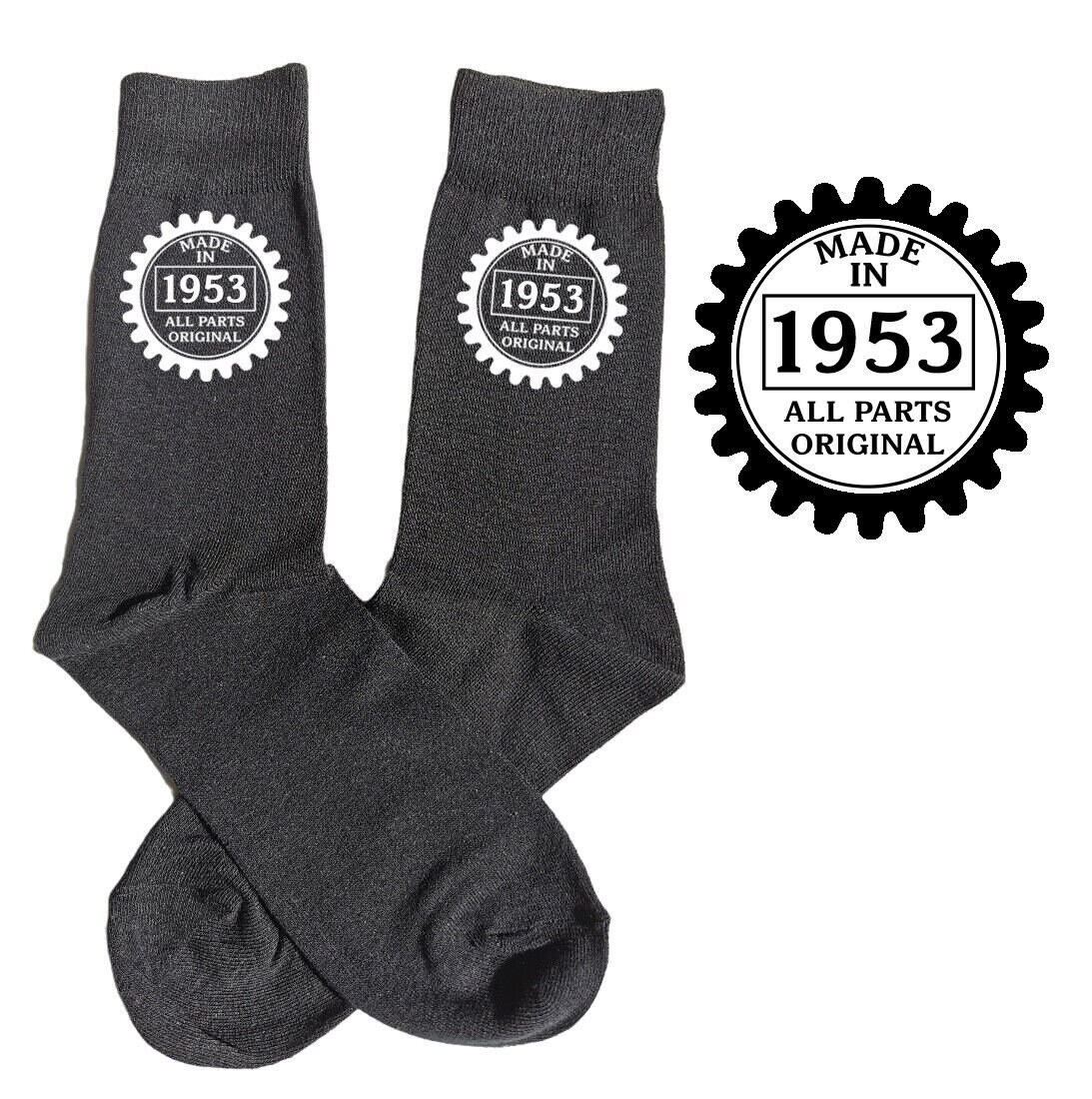 Limited Edition 1987 30th Birthday Novelty Socks – Black, Men's UK 5-12 (Made In Portugal)