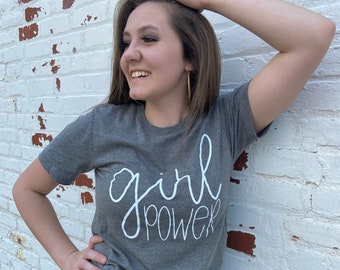 Women's Graphic Tee, Girl Power Tee, Glass Ceilings, Supportive, Empower Women, Positive Sayings, Bella Canvas, Vice President