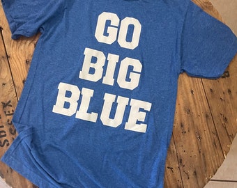 GO BIG BLUE, Kentucky Shirt, University of Kentucky, Kentucky Wildcats, Wildcats Tee, Bella Canvas, Basketball