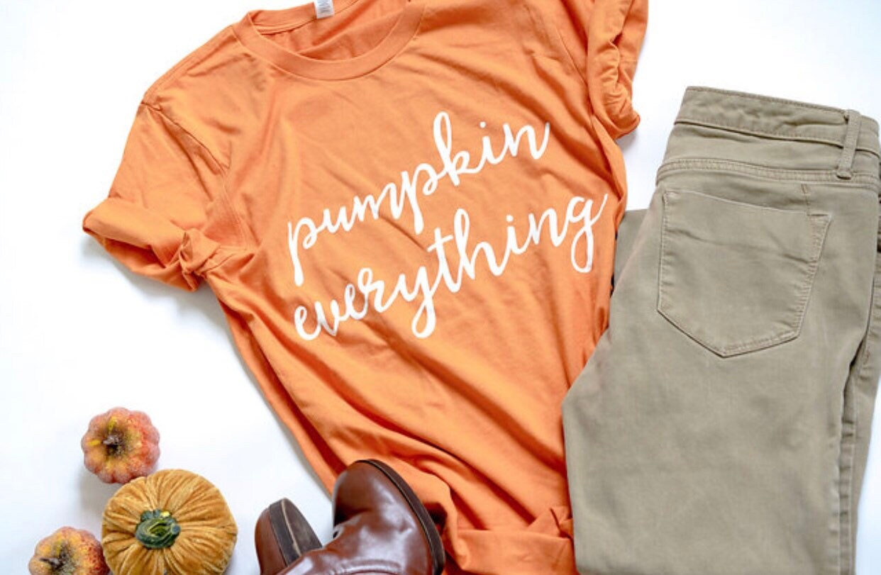 Fall Shirt, Pumpkin Spice Shirt,  Fall Tshirt, Pumpkin Shirt, Pumpkin…