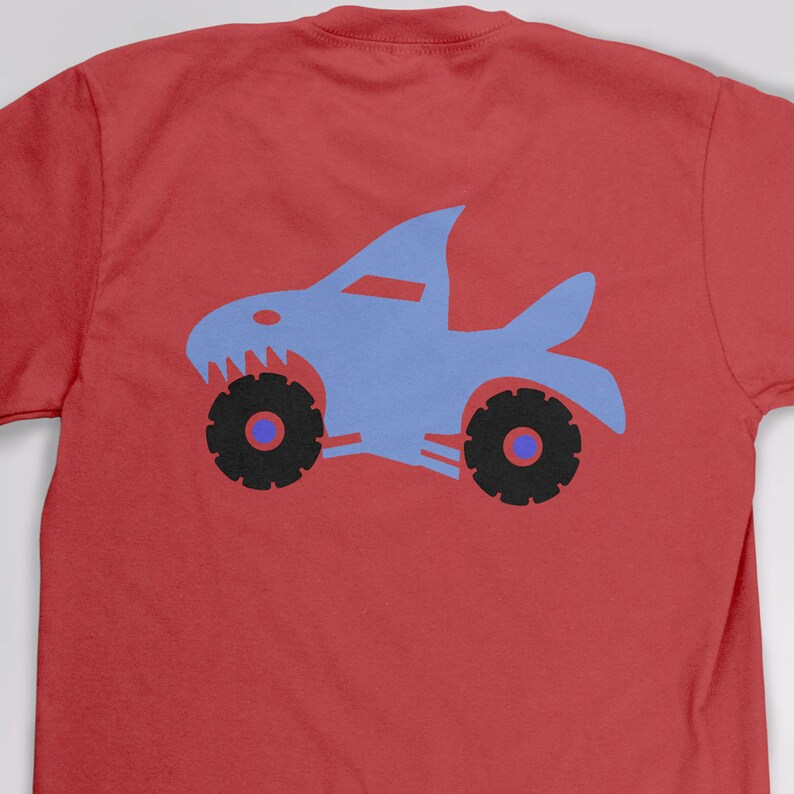 Free Free 73 Shark Monster Truck Svg SVG PNG EPS DXF File