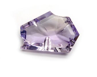 Natural 15.75 Carat Faceted Amethyst Gemstone | Fancy Shape 22x15x7mm | Rich Purple Loose Gem| Fancy gemstone |Gemstone for Jewelry
