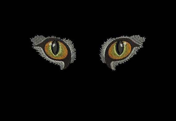 Oeil De Chat Motif De Broderie Machine Etsy Oeil De Chat Motif De Broderie Machine Etsy