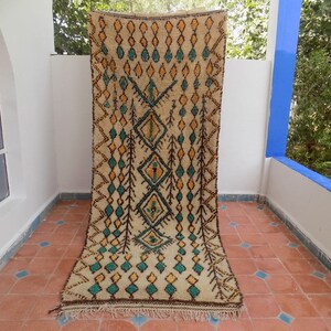 Azilal Rug, Moroccan Rug, Azilal Moroccan Rug, Berber Rug, Azilal, Morocco Rug, Moroccan Rug, Rug , Vintage Authentic Azilal Rug
