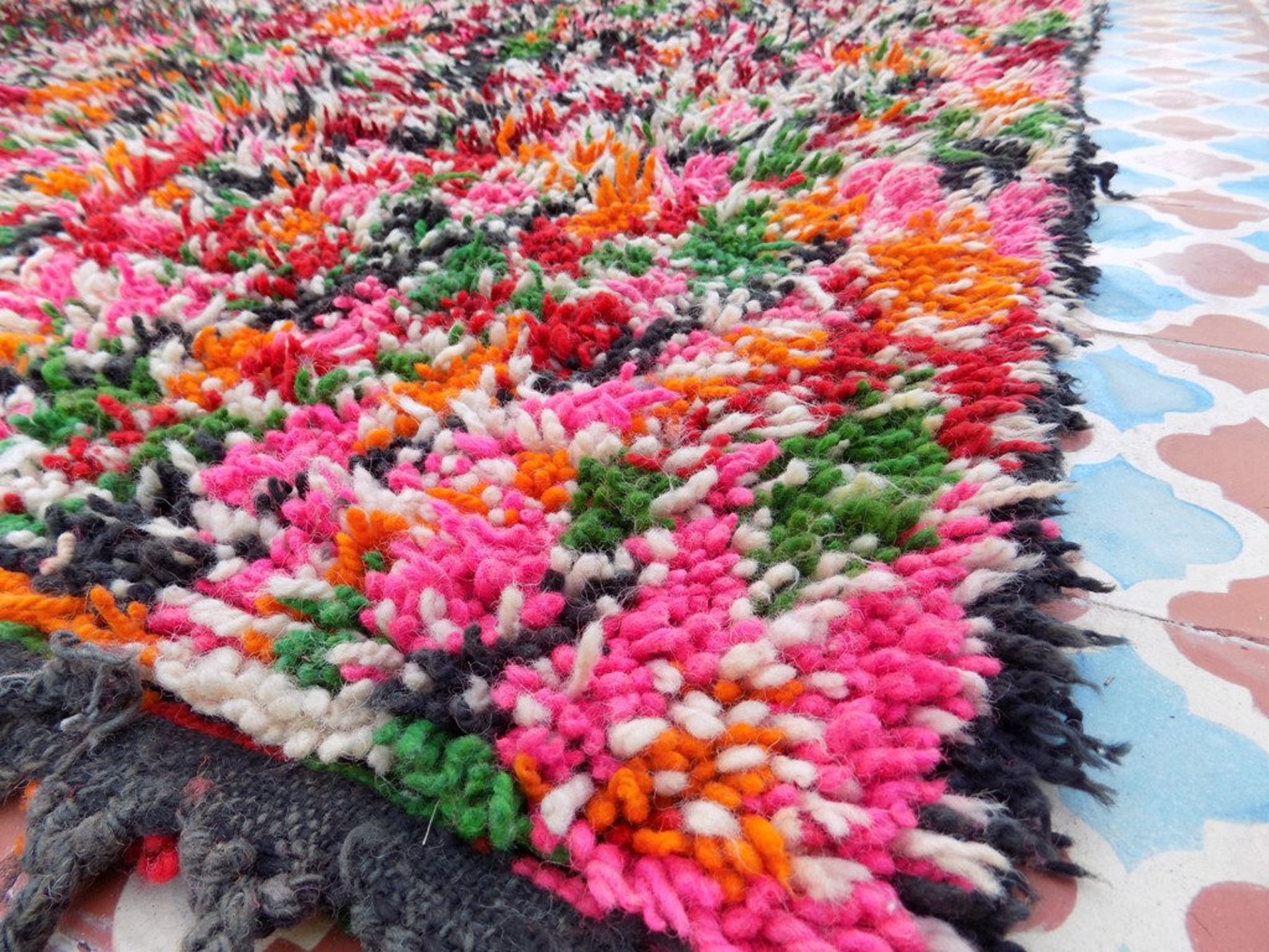 Beni Mguild Rug Moroccan Rug Vintage Beni Rug Moroccan Beni Etsy