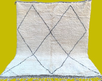 beni ourain 8x10 or beni ouarain moroccan berber rug