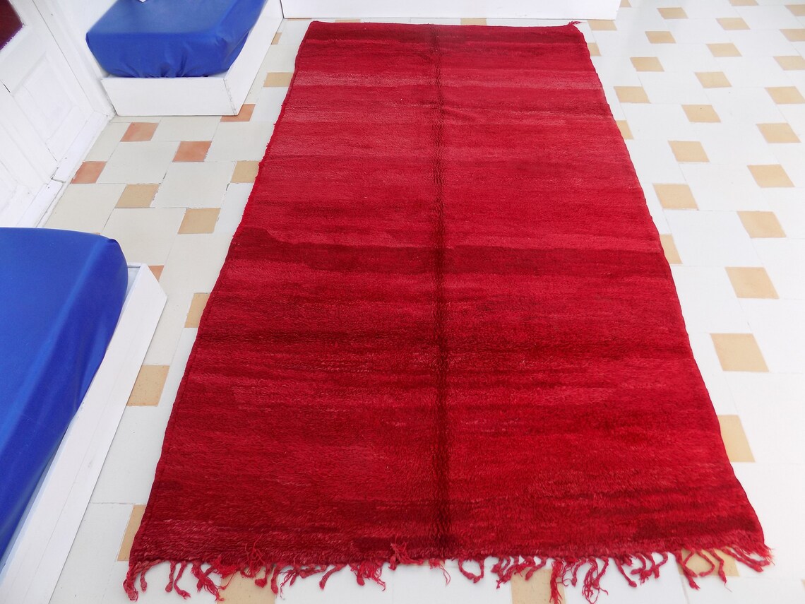 Beni Ourain Rug Moroccan Rug Wool Rug Area Rug Beni Etsy