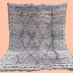 Vintage Authentic Beni Mguild Rug