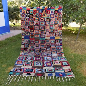 Azilal Rug, Moroccan Rug, Azilal Moroccan Rug, Berber Rug, Azilal, Morocco Rug, Moroccan Rug, Rug , Vintage Authentic Azilal Rug
