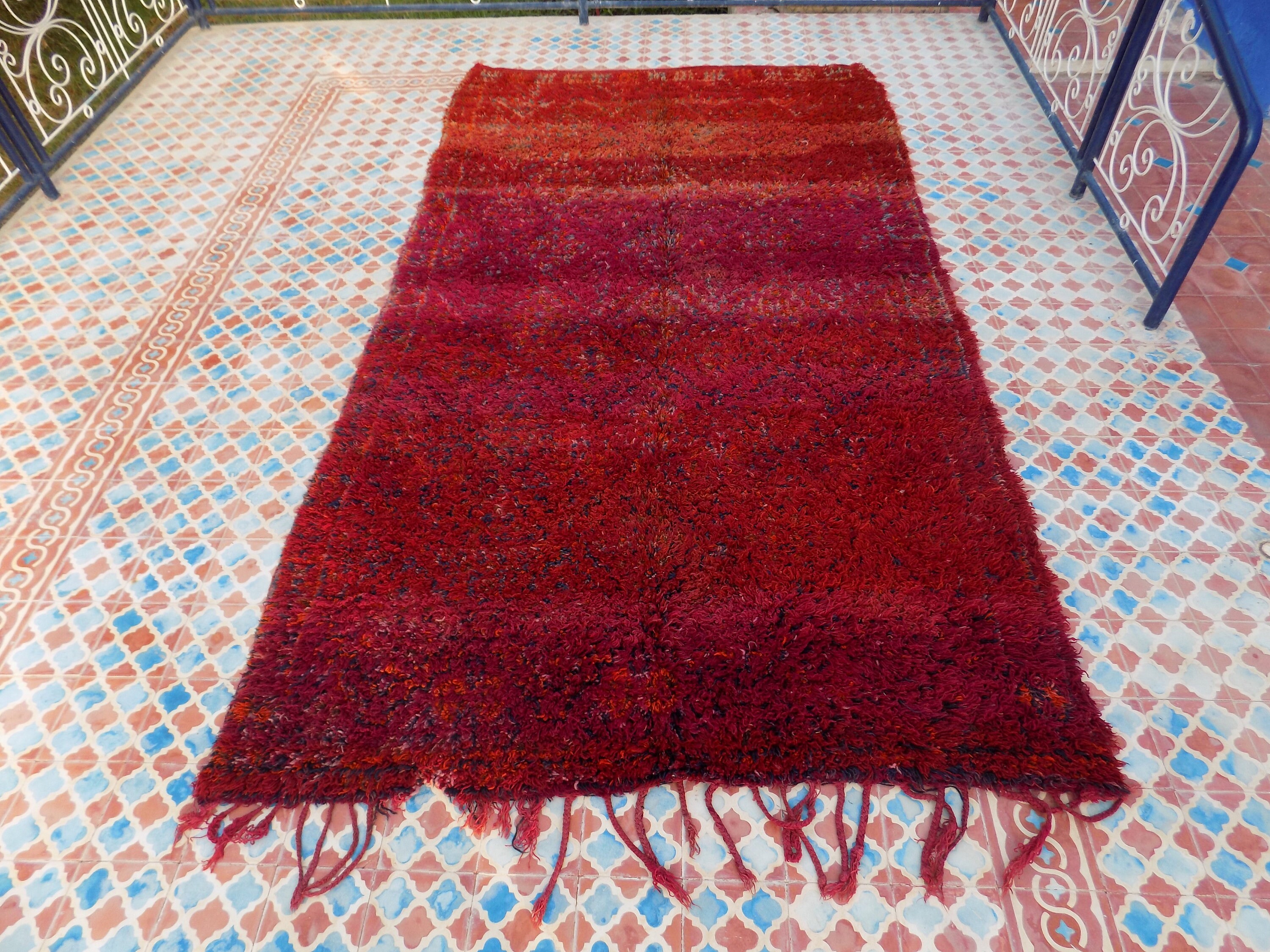 Beni Mguild Rug Moroccan Rug Vintage Beni Rug Moroccan Beni Etsy