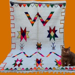 Azilal 7x10 Rug , Morocco Handwoven Rug