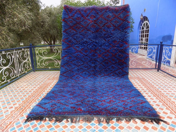 Beni Mguild rug Marokkaanse vintage grote | Etsy