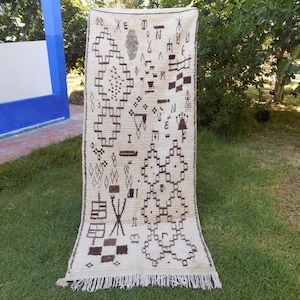 Azilal Rug, Moroccan Rug, Azilal Moroccan Rug, Berber Rug, Azilal, Morocco Rug, Moroccan Rug, Rug , Vintage Authentic Azilal Rug