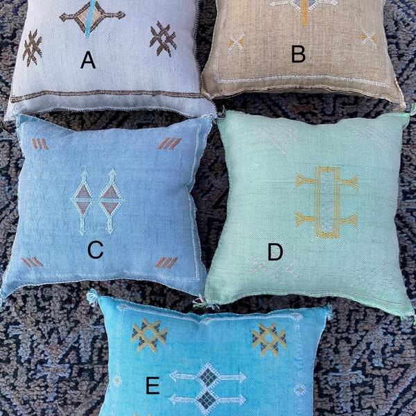 Cactus Silk Pillow Etsy