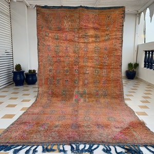 Vintage Beni Mguild Rug , Moroccan Rug , Morocco Rug , Vintage Beni Rug, Large Moroccan Rug, Bohemian Rug, Vintage Beni Mguild Rug