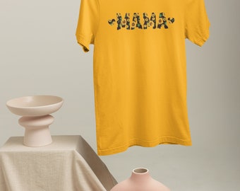 Sunflower Mama Shirt, Mom Tshirt, Mothers Day Shirt, Favorite Mom T-Shirt, Mama T Shirt, Shirt For Mom, Mommy Shirt, Womens Flower Shirt