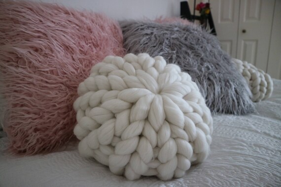 White Chunky Round Cushion Throw Pillow Cushion Cushions Uk Cushion Covers Chunky Knit Blanket Saint Wools Saintwools Wool White Chunky Round Cushion Throw Pillow Cushion Cushions Uk Cushion Covers Chunky Knit Blanket Saint Wools Saintwools Wool